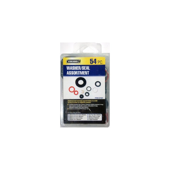 54 Piece Washers and Seals Kit with Storage Case
