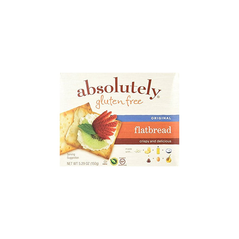 Absolutely Gluten Free Flatbread, Original, 5.29-Ounce