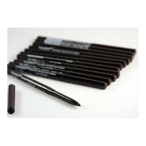 12pcs Nabi Retractable Waterproof Black Eyeliner (Wholesale Lot)