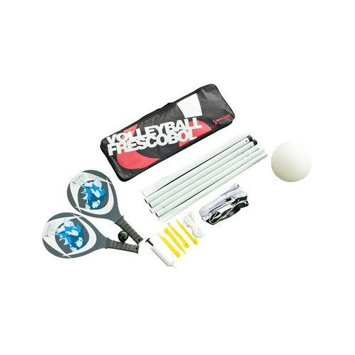 Sterling Sports Volleyball/Wooden Paddle Ball Combination Set