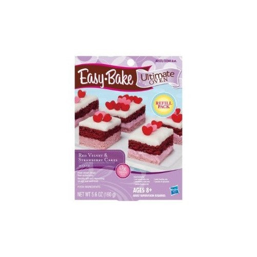 Easy-Bake Red Velvet & Strawberry Cakes Refill Pack 5.6 oz