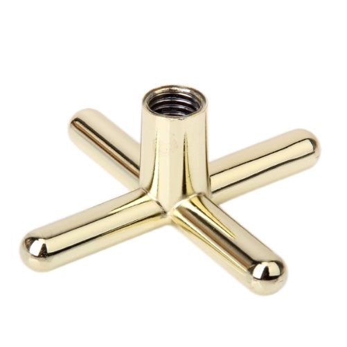 Cross Bridge Head for Pool Cue Bridge Stick - Golden by Generic