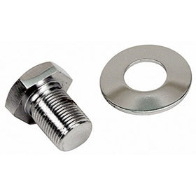 Empi 00-9118-0 Chrome Bolt & Washer Set, for Bolt-In Sand Seal Pulleys, Long