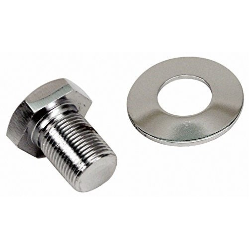 Empi 00-9118-0 Chrome Bolt & Washer Set, for Bolt-In Sand Seal Pulleys, Long