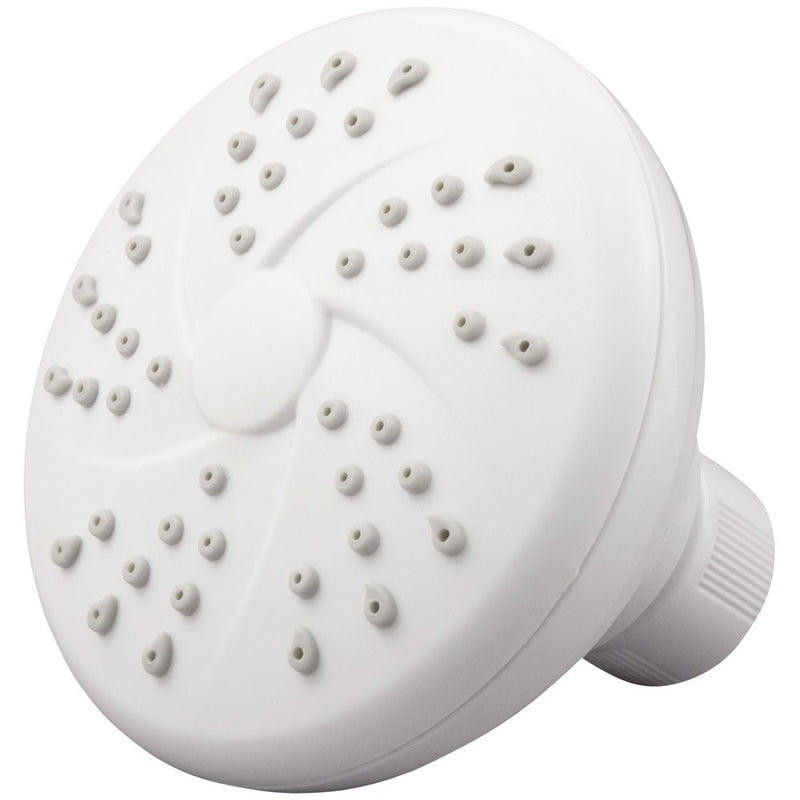Body Moods Fixed Shower Head - 1 Spray Setting, White