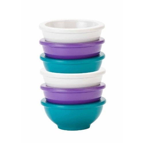 Colorways Mini Condiment Serving Bowl (6-piece set) - Assorted Caribea