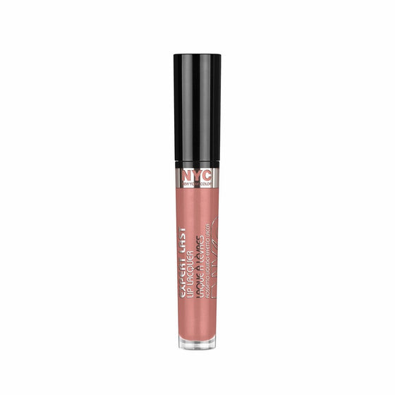 N.Y.C. New York Color Expert Last Lip Lacquer, Bare Brooklyn, 0.12 Fluid Ounce