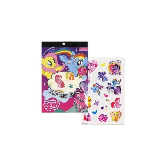 My Little Pony Temporary Tattoos - 75pc