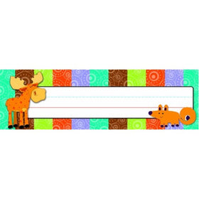 Carson Dellosa Moose and Friends Nameplates (119039)