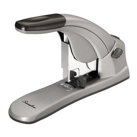 Swingline 90010 LightTouch Heavy-Duty Stapler, Full Strip, 120-Sheet Capacity, Black/Gray
