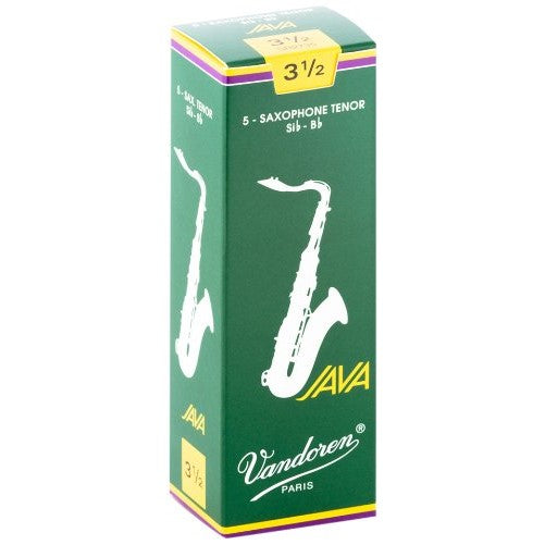 Vandoren SR2735 Tenor Sax JAVA Reeds Strength 3.5; Box of 5