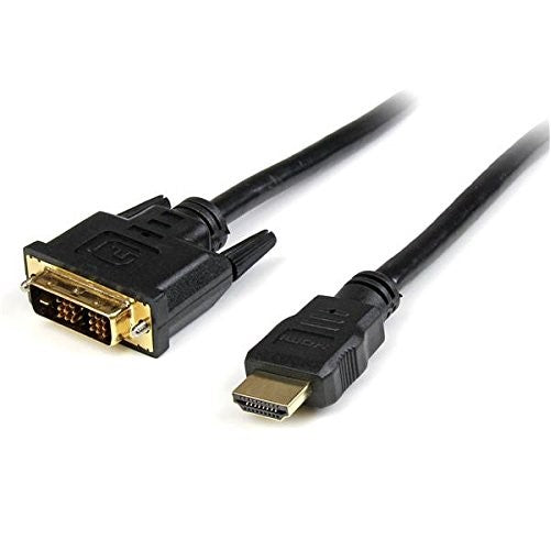 StarTech.com StarTech.com HDMI to DVI Cable - 6 ft/2m - HDMI to DVI-D Cable - HDMI Monitor Cable - HDMI to DVI Adapter Cable