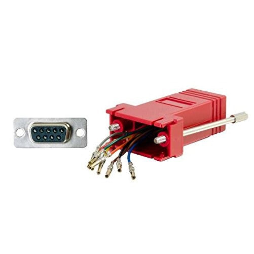 C2G/Cables to Go 02944 RJ45 to DB9 Female Serial RS232 Modular Adapter