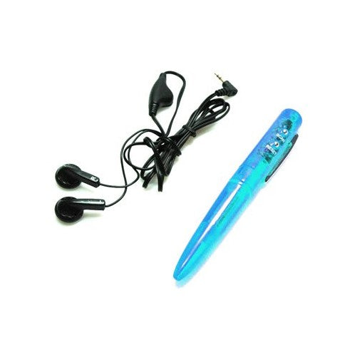 Quasar FM Radio Pen with Stereo Earbuds