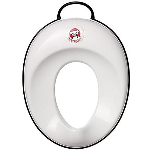 BABYBJORN Toilet Trainer - White/Black