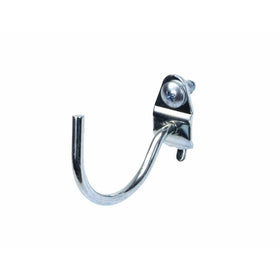 Triton Products 75200 DuraHook 2-1/4-Inch Curved 2-Inch I.D. Zinc Plated Steel Pegboard Hook for DuraBoard or 1/8 Inch and 1/4 Inch Pegboard, 10-Pack