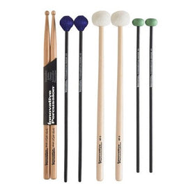 Innovative Percussion FP2 Fundamental Series Intermediate Pack with Stick Bag Rock Drumsticks