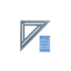 Swanson T0108 Big 12 Speed Square Layout Tool with Blue Book