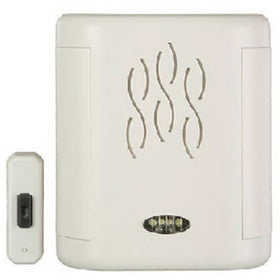 Thomas & Betts RC4120 Carlon Wireless Chime with LED Signal, 300' Distance, White