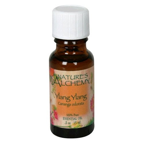 Nature's Alchemy Essential Oil, Ylang Ylang (Cananga Odorata), 0.5 oz (15 ml) (Pack of 2)