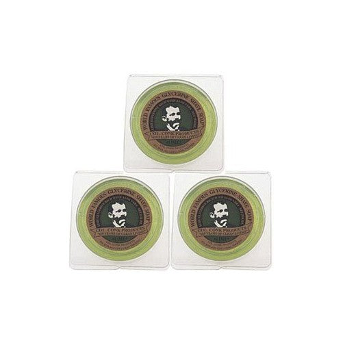 Col. Conk World's Famous Shaving Soap, Lime -- 3 Pack -- Each piece Net Weight 2.25 Oz by Colonel Conk