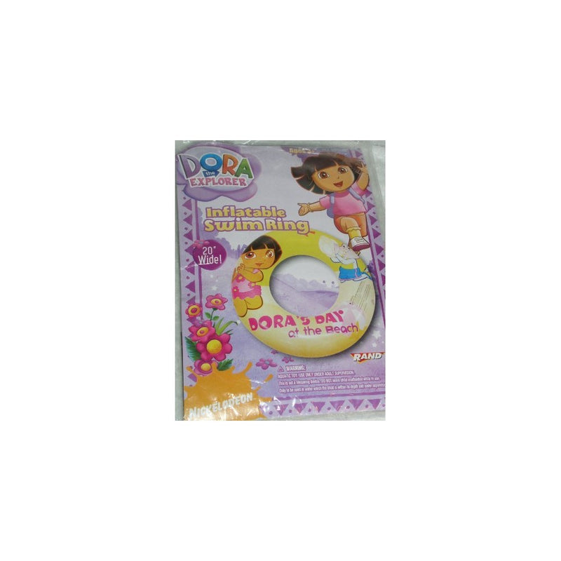 DORA Inflatable Swim Ring 20" (Dora's Day at the Beach)