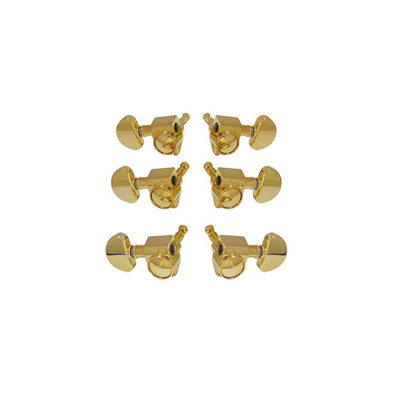 Grover 102-18G Rotomatic 18:1 3 per Side Machine Heads, Gold