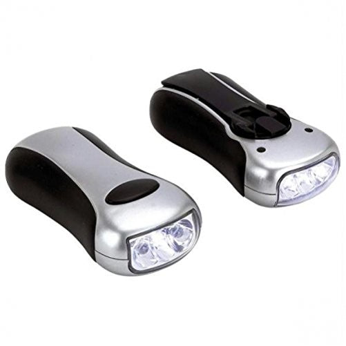 Mitaki ELCRANK2 2 Piece Wind-Up Flashlight Set