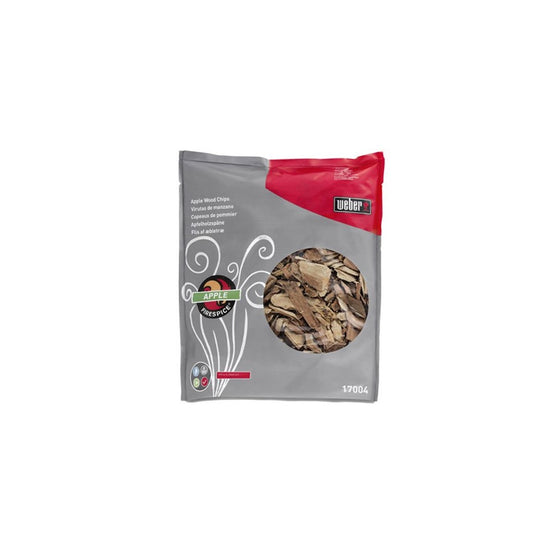 Weber 17004 Apple Wood Chips, 3-Pound