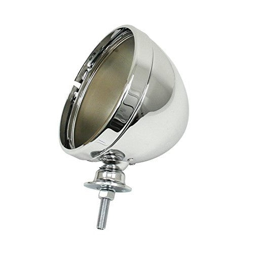 7" CHROME HEADLIGHT SHELL EACH, dune buggy vw baja bug