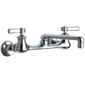 CHICAGO FAUCETS GIDDS-283717 Hot And Cold Water Sink Faucet Lead Free, Lever Handles