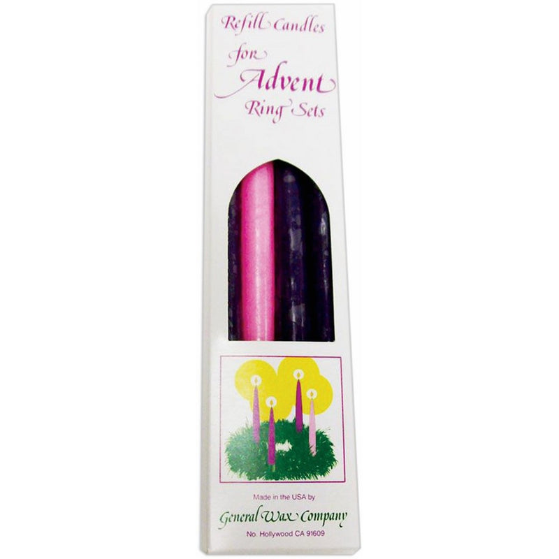 Advent Wreath Candle Refill Set