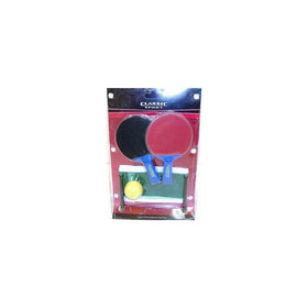 SPORTCRAFT TABLE TOP PING PONG GAME SET -RACKET IS 6"(H) X APPROX 3 3/4" (W)