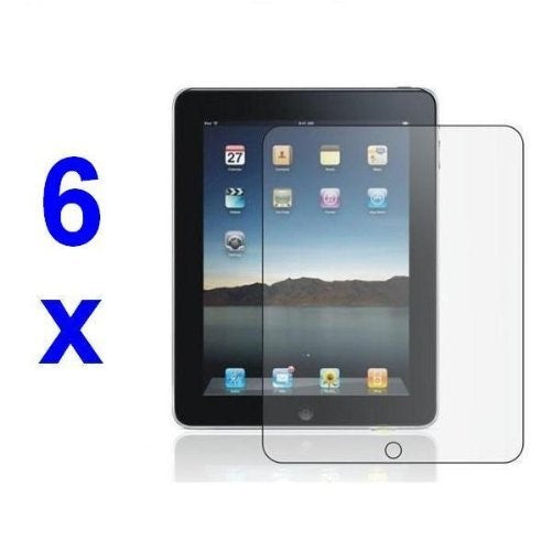 6 x Screen Protector for Apple Ipad 2