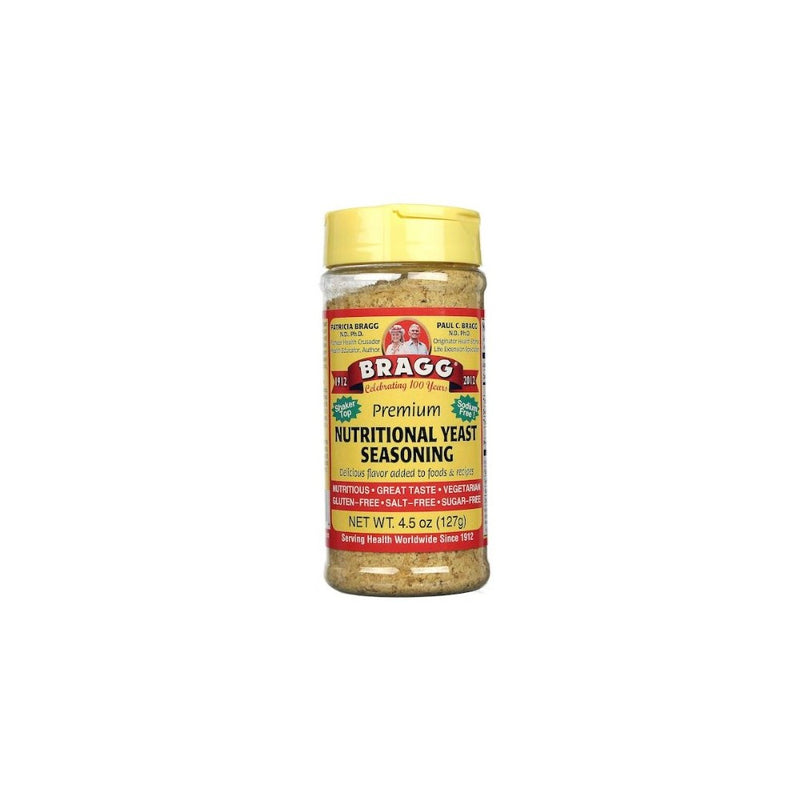 Bragg Seasoning Nutritional Yeast 4.5 Ounce, Pack of 12