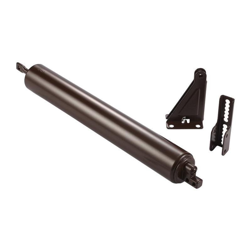 Ideal Security SK1730 Pneumatic Closer for Heavy Storm Doors 1.5 inch Diameter, 10.5 inch Length Brown