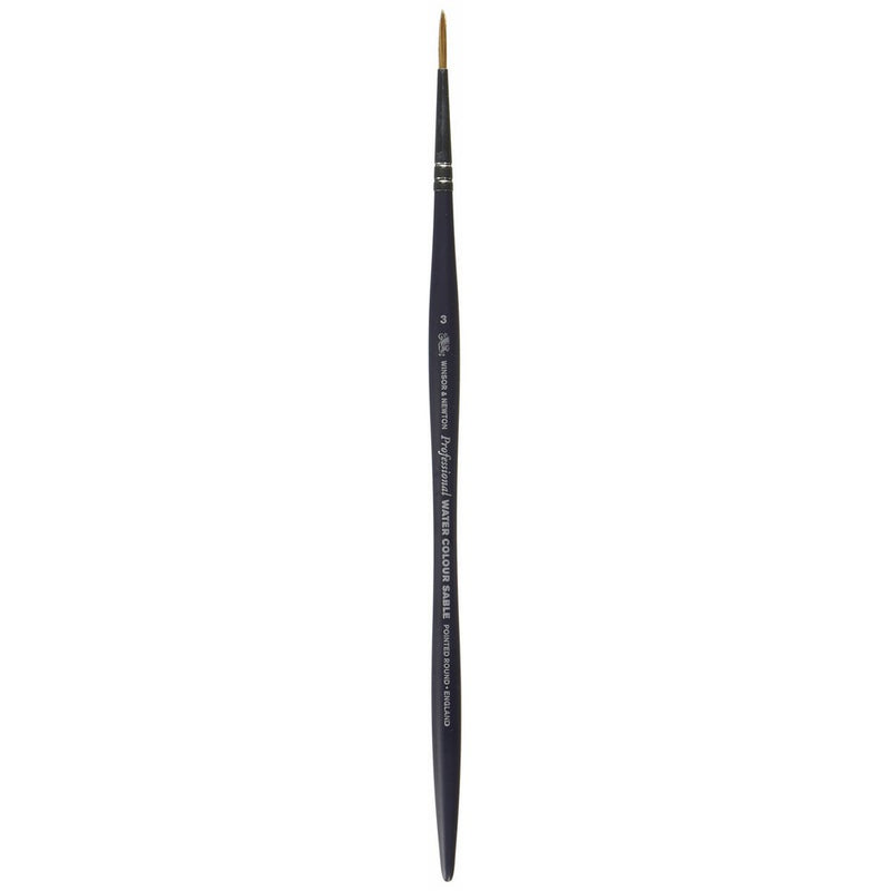 Winsor & Newton 5068003 Professional Water Colour Brush - Pointed Round #3