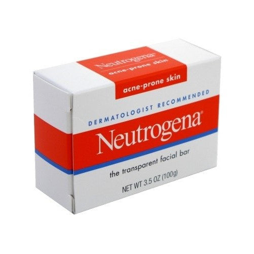 Neutrogena Acne-Prone Skin Formula Facial Bar 3.5 oz (Pack of 6)