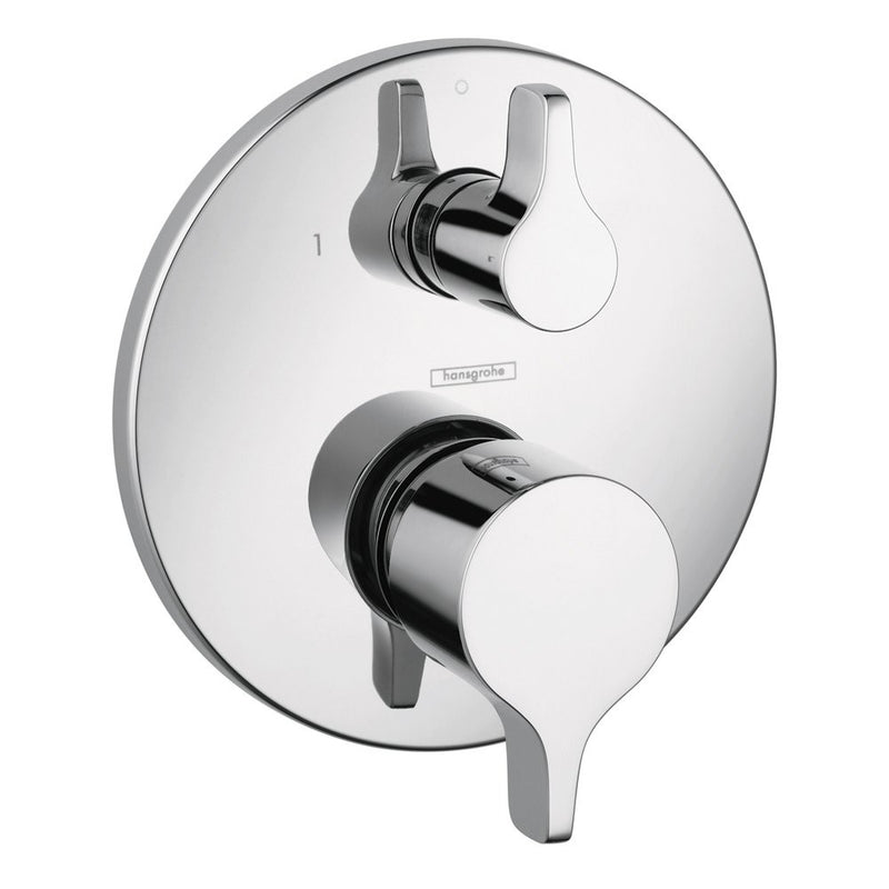 Hansgrohe 4448000 S/E Trim Pressure Balance with Diverter, Chrome