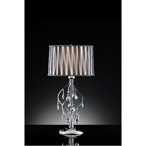 Contemporary DeCOR' 31.00"H Lady Crystal Table Lamp Collection