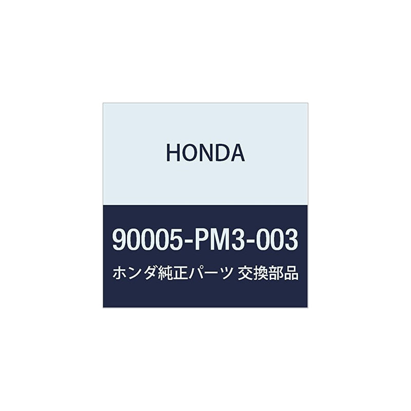 Genuine Honda Parts 90005-PM3-003 Head Bolt