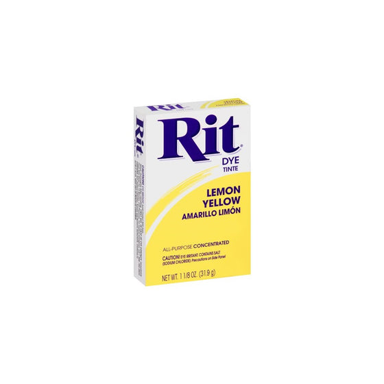 Rit All-Purpose Powder Dye, Lemon Yellow