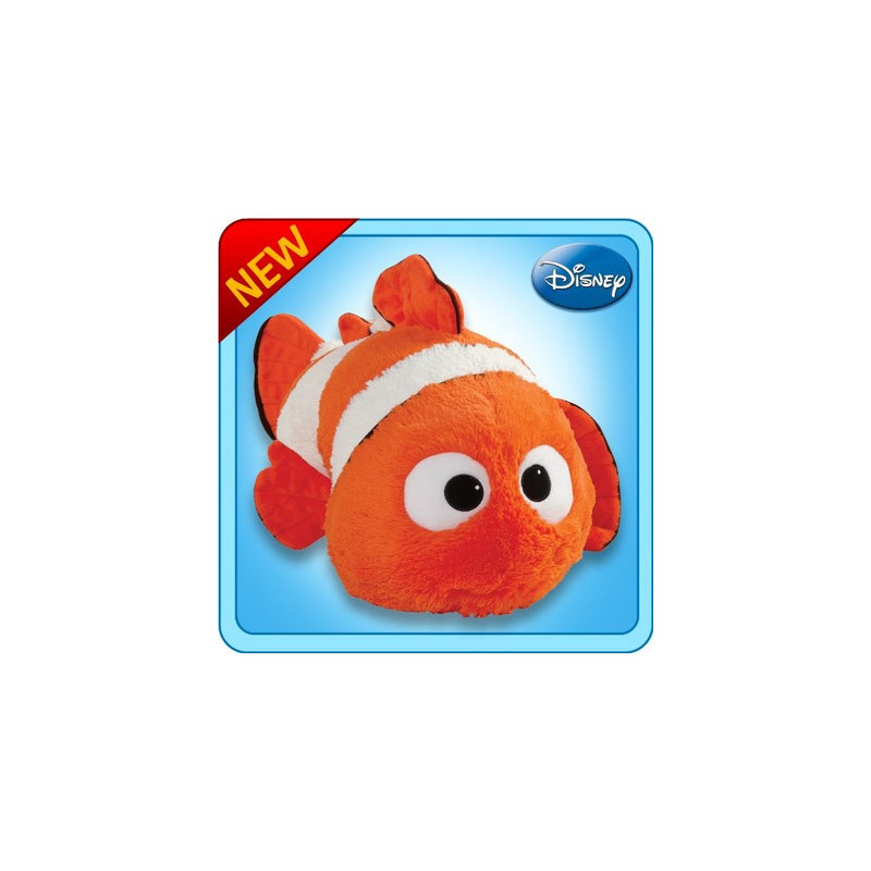 Pillow Pets Authentic Disney 18" Nemo, Folding Plush Pillow- Large