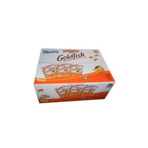 Pepperidge Farm GOLDFISH Baked Cheese Crackers - 24 Snack Packs of 1.5 oz