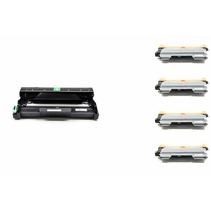 InkClub Compatible Brother TN450 Toner x4 DR420 Drum x1 For Brother HL-2240D, HL-2270DW Printers