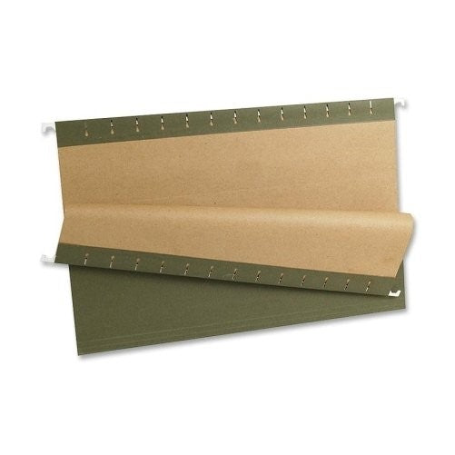 Pendaflex 81621 Standard Green Hanging Folders, 1/3 Tab, Legal, 25/Box