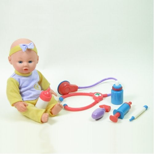 12" Baby Doll Doctor Set