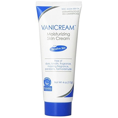 Vanicream Moisturizing Skin Cream for Sensitive Skin 4 oz (Pack of 3)