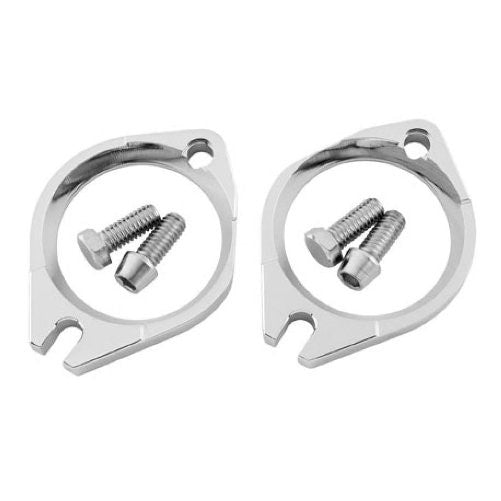 Twin Power EFI Flange Set - Chrome-Plated 027560
