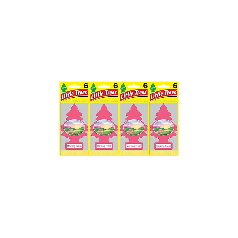 Little Trees U6P-60228 Morning Fresh Air Freshener, (Pack of 24)